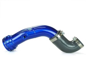 Ford F-250 Intercooler Pipe Kit - Sinister Diesel - Cold Side Charge Pipe - Sinister Blue - `17-`21
